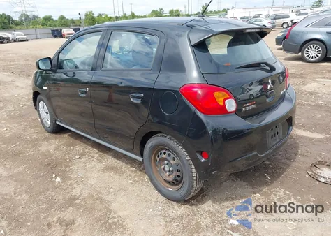 2015 Mitsubishi Mirage De/Rf z USA, uszkodzony, nr VIN ML32A3HJ0FH008455